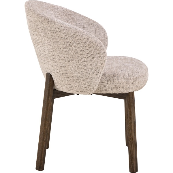 Krzesło Darlene wood beżowe Juto 4 - ACTONA